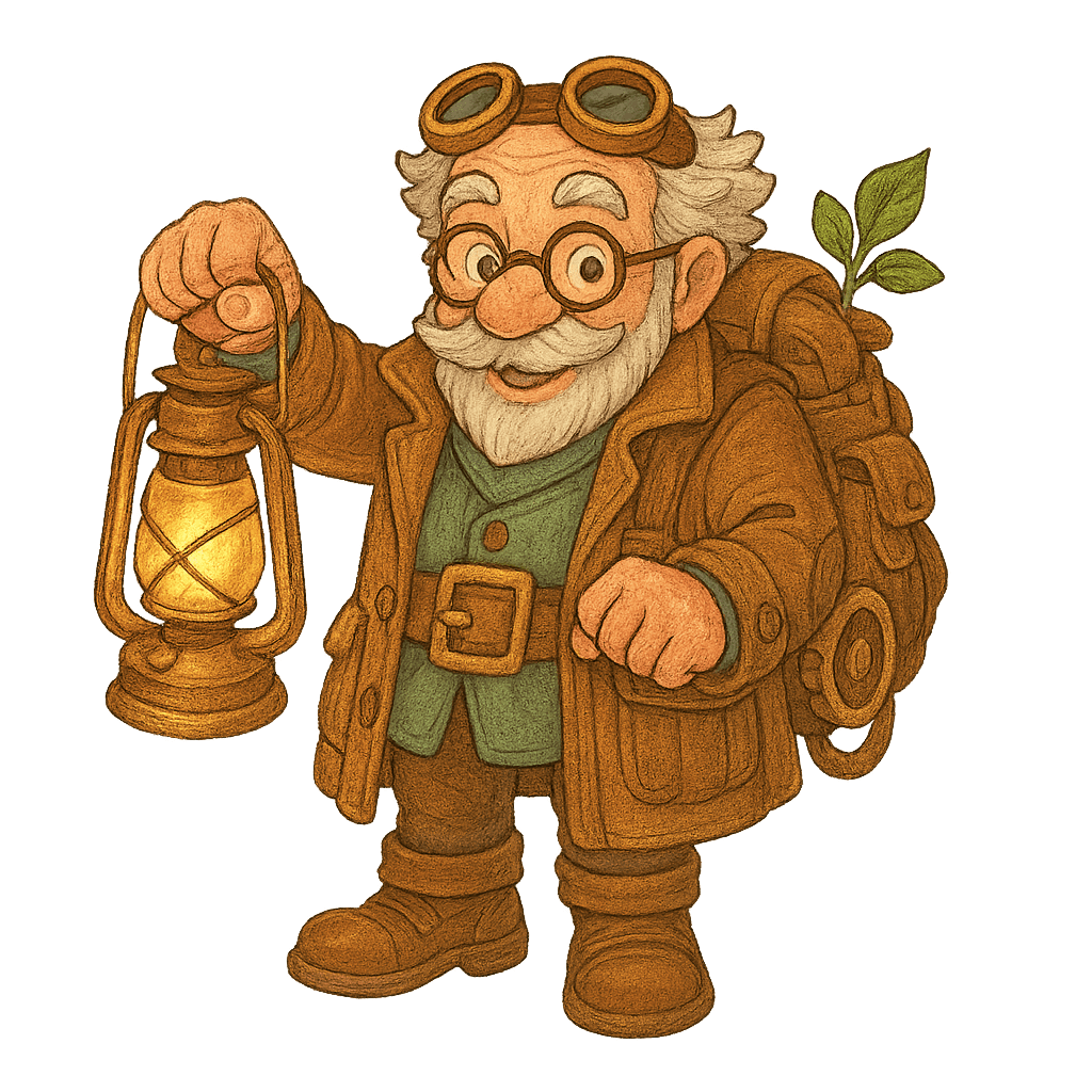 Professor Bumblegear - with-lamp
