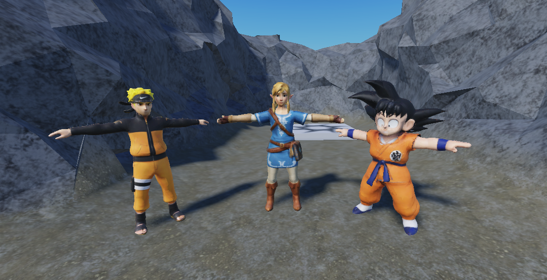 Animated NPC preview